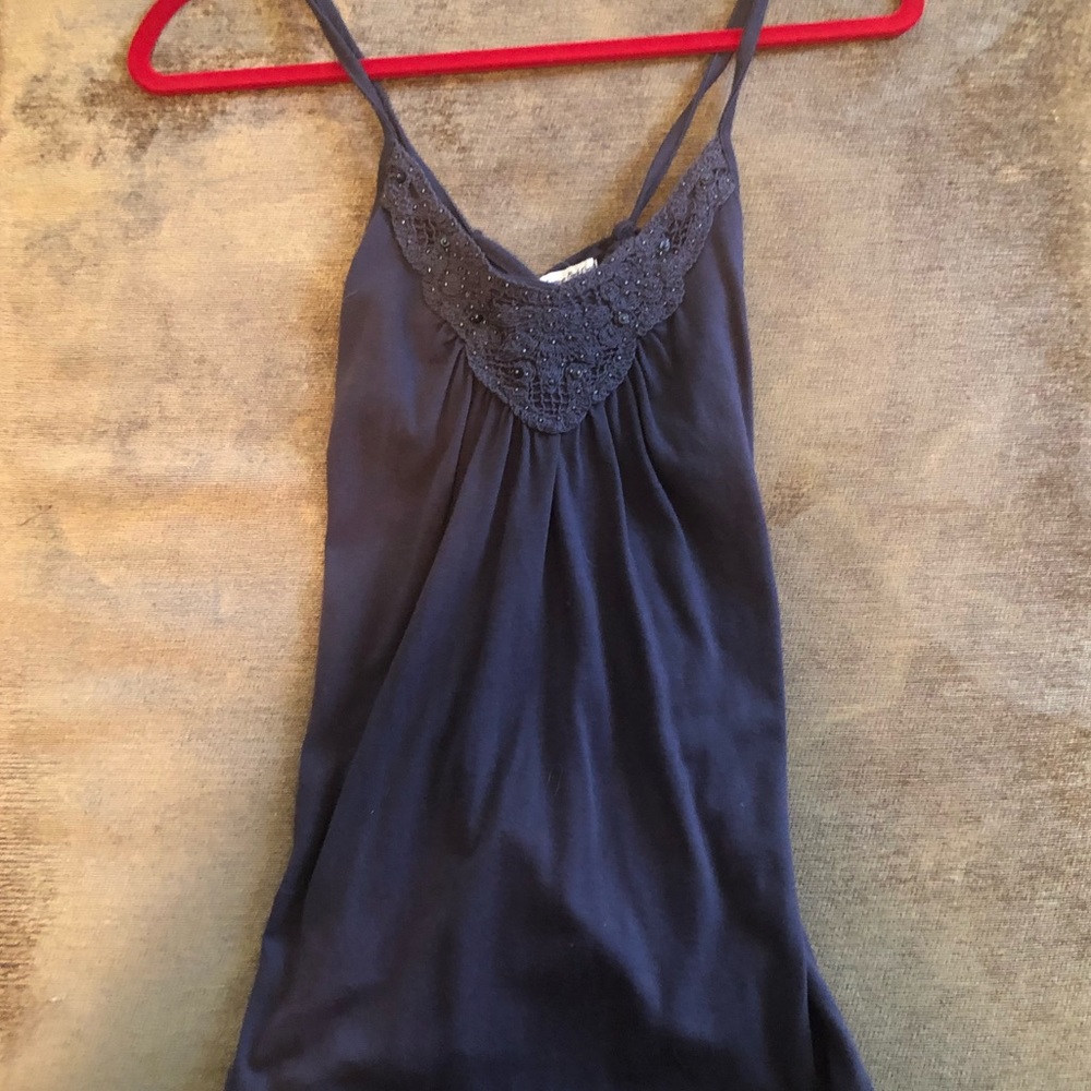 AE- embellished tank, lavender size XS
